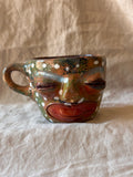 Face Mugs ~ Red Clay