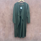 Long coat Linen ~ One size fits all