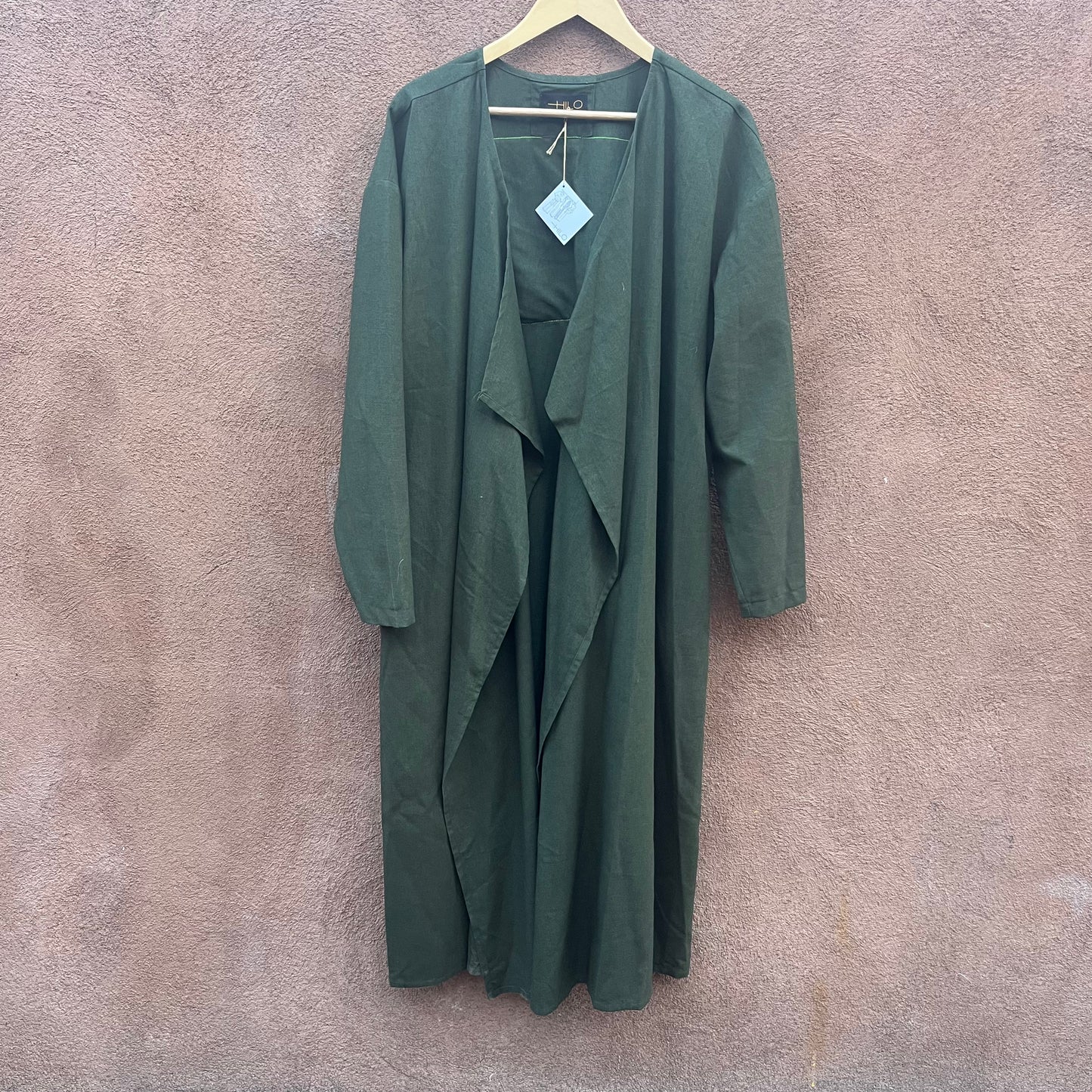 Long coat Linen ~ One size fits all