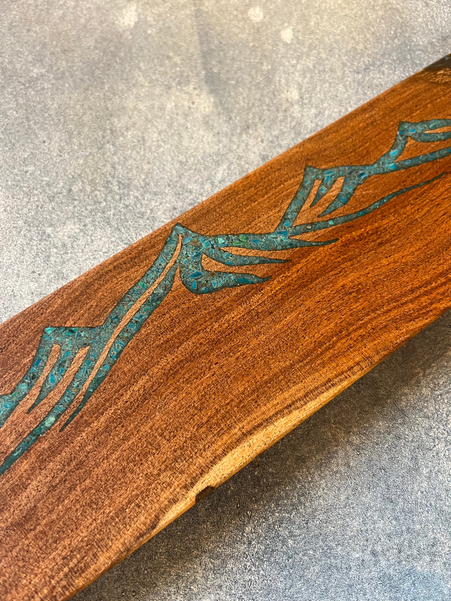 Magnetic Knife block ~ Peruvian turquoise