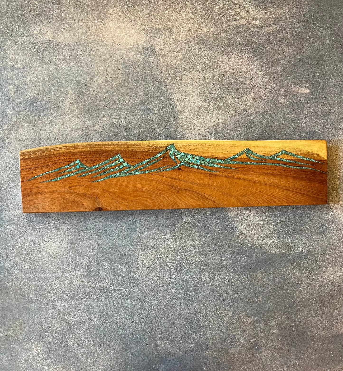 Magnetic Knife block ~  Kingman turquoise