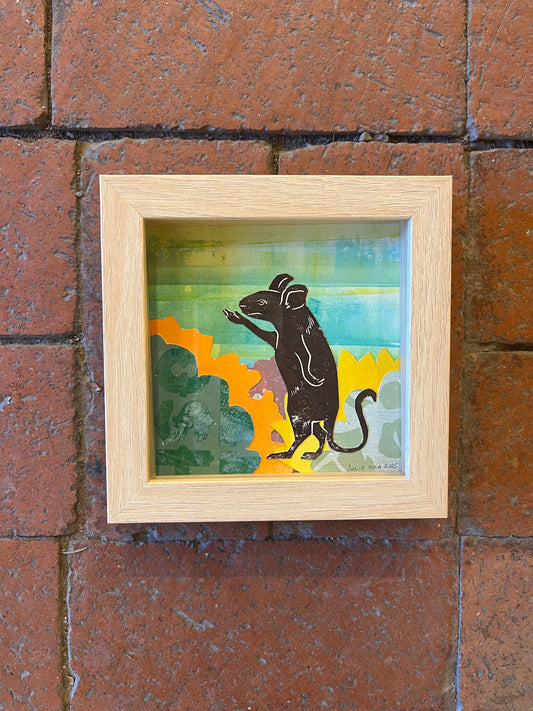 Shadow box ~ mouse ~ multicolor