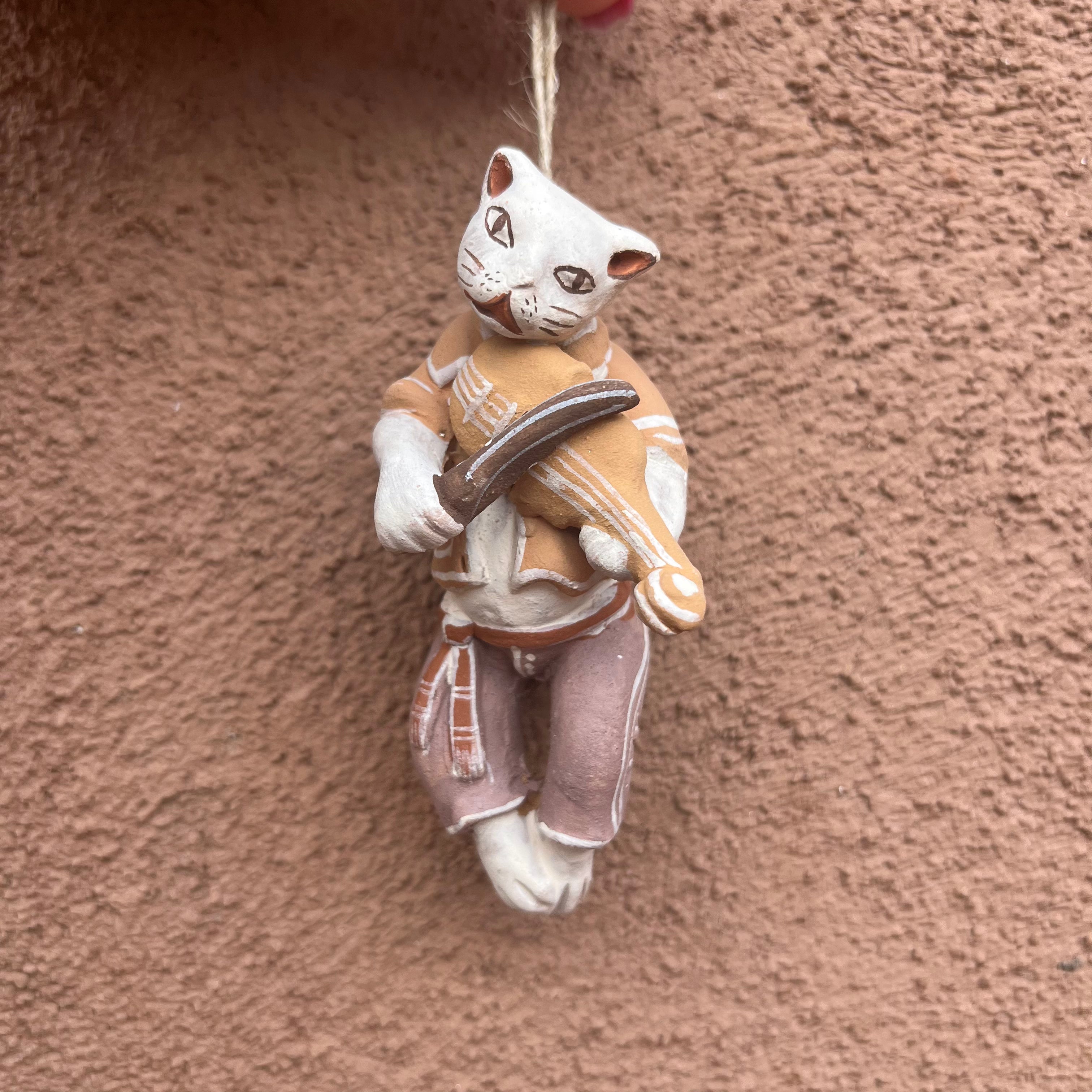 Musical Cats ~ clay