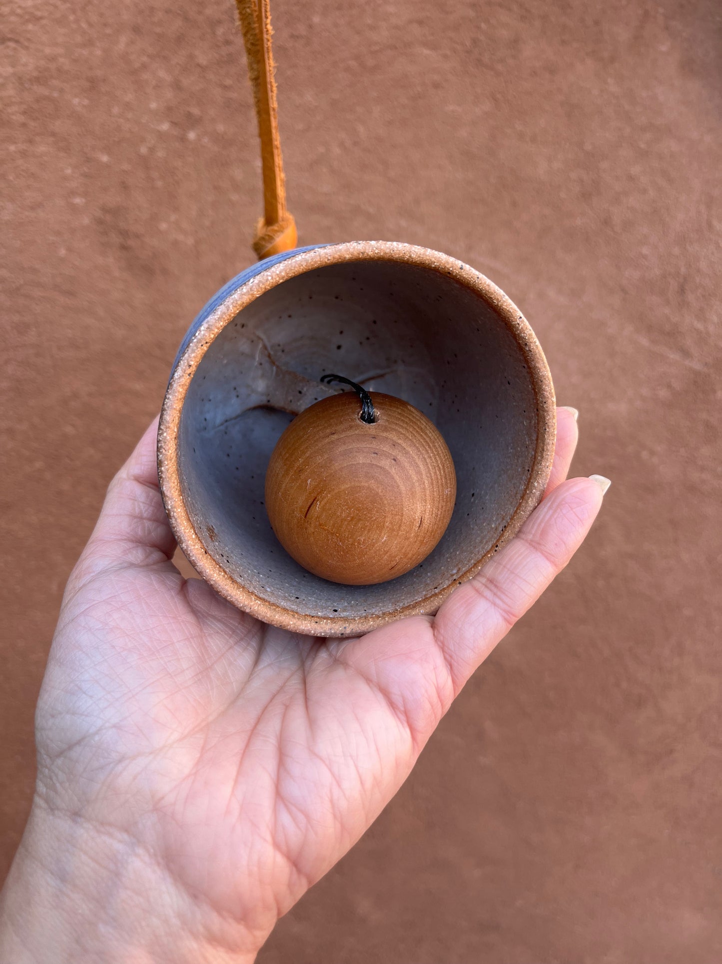 Denim Blue Bell - Small - Stoneware