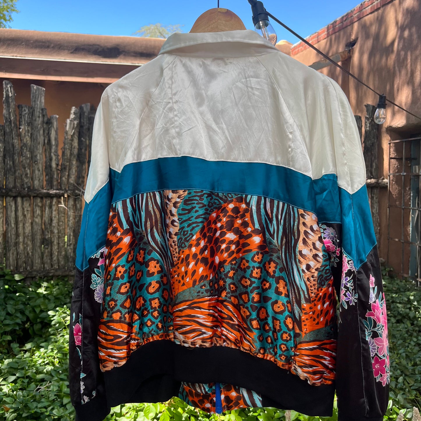 Upcycled Windbreaker Jacket ~ collab Amapolay & Suay