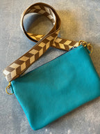 Crossbody Bag - Solid ~ Turquoise