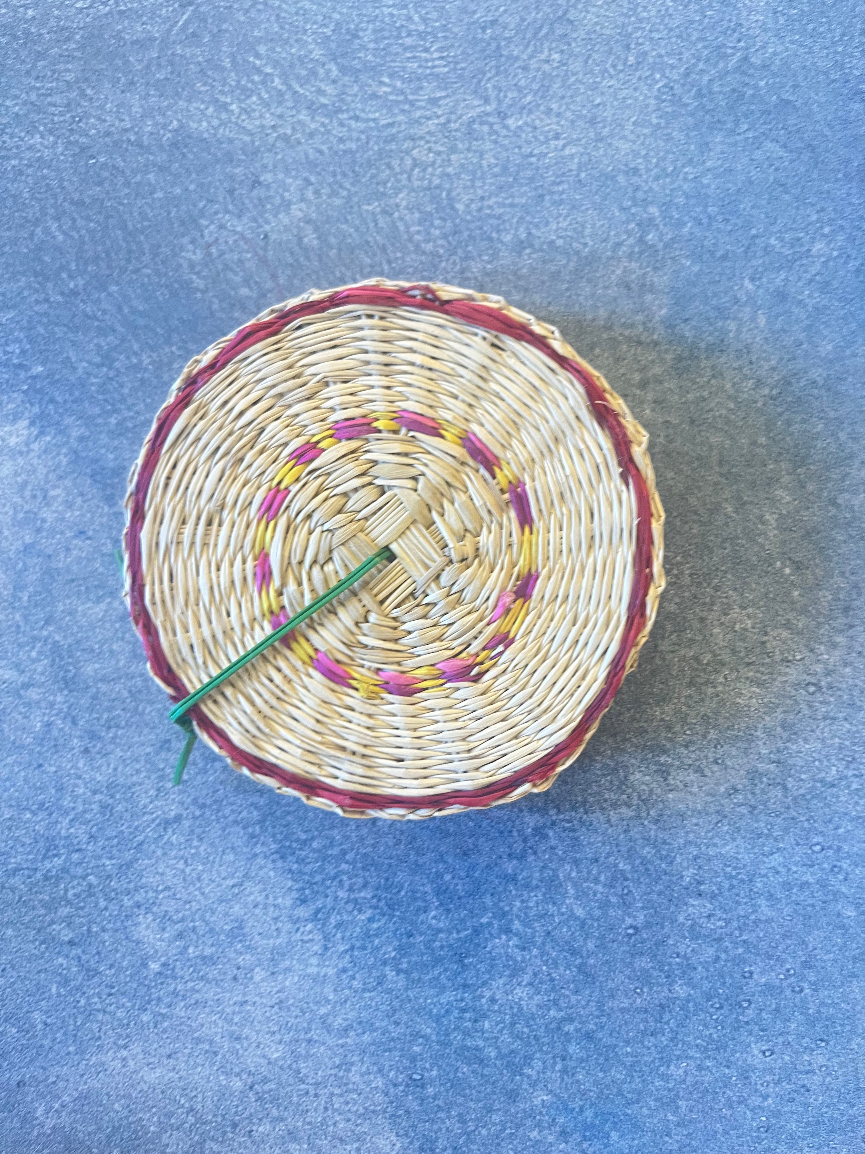 Coasters set of 6 - handwoven