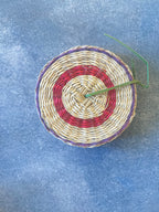 Coasters set of 6 - handwoven