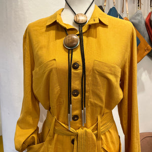 Yellow Linen - Jumpsuit