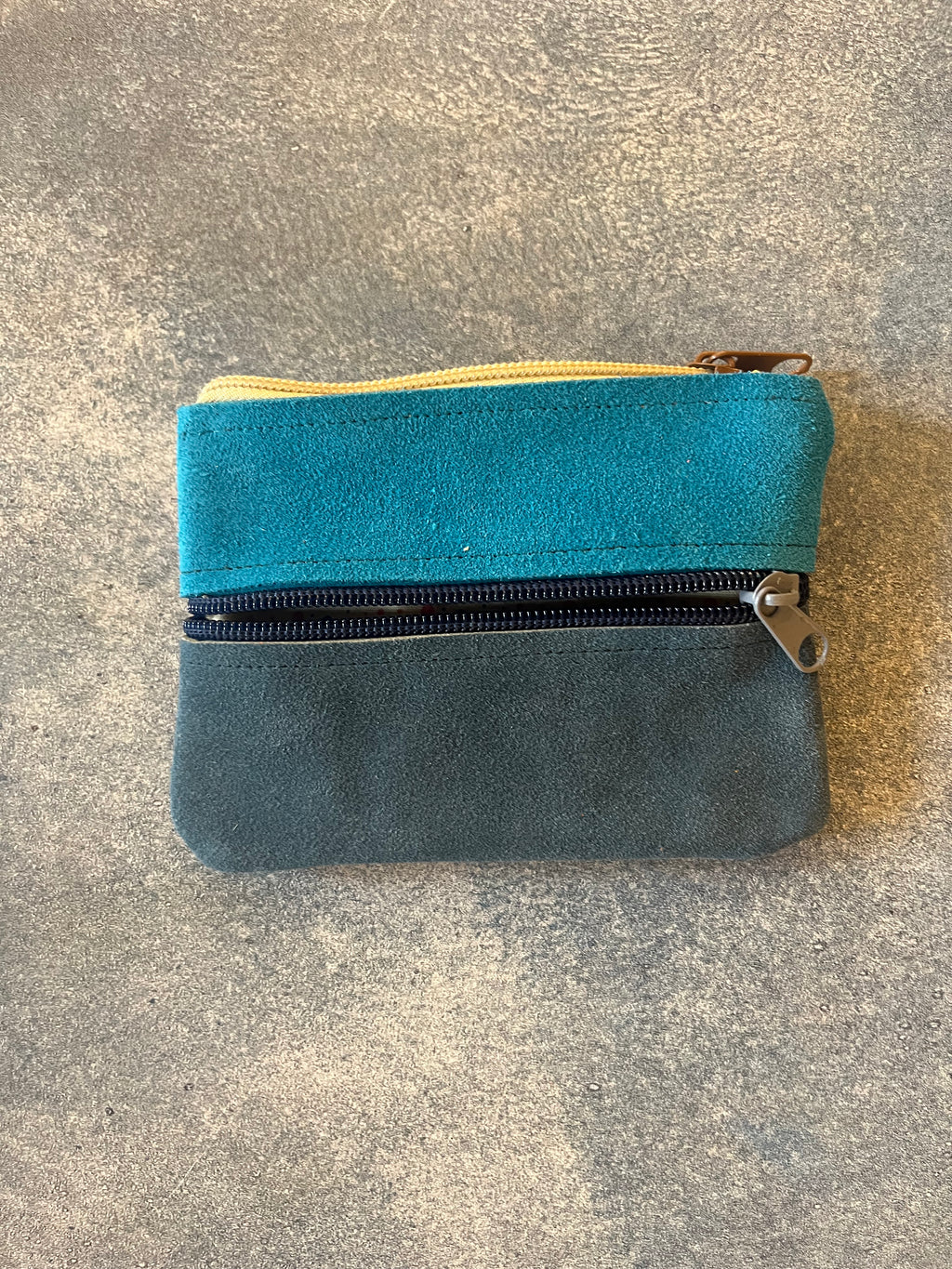 Small Zip Leather Wallets