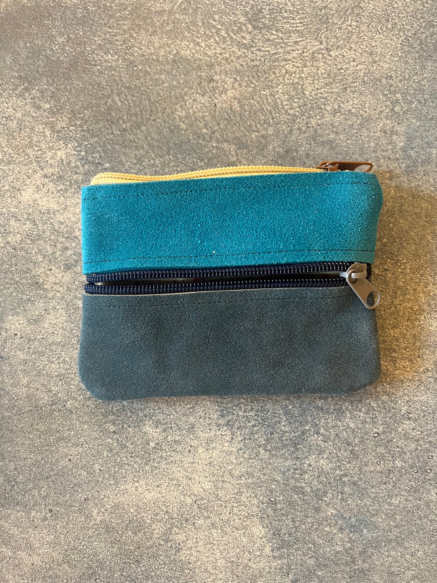 Small Zip Leather Wallets