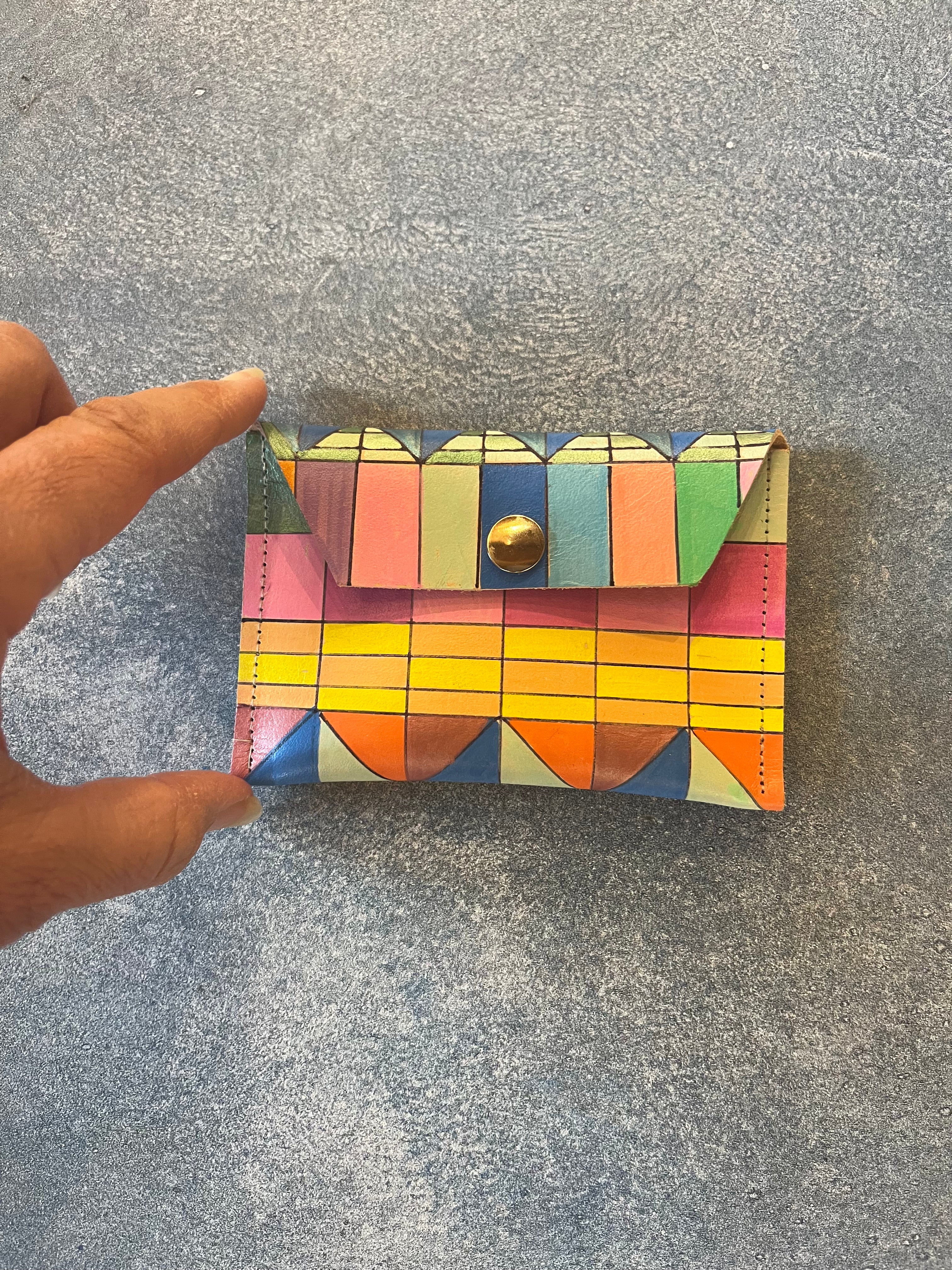 Ink Pochette - Leather small wallet