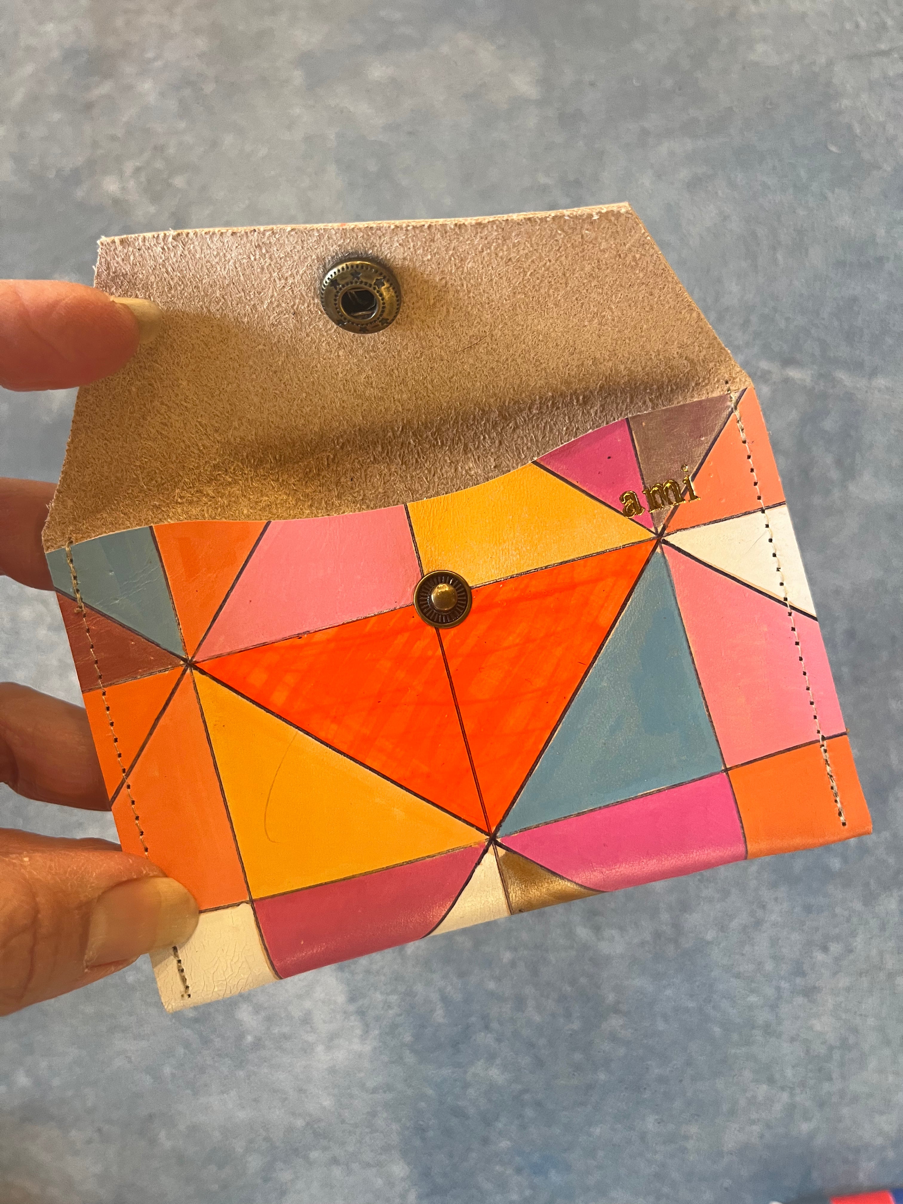 Ink Pochette - Leather small wallet