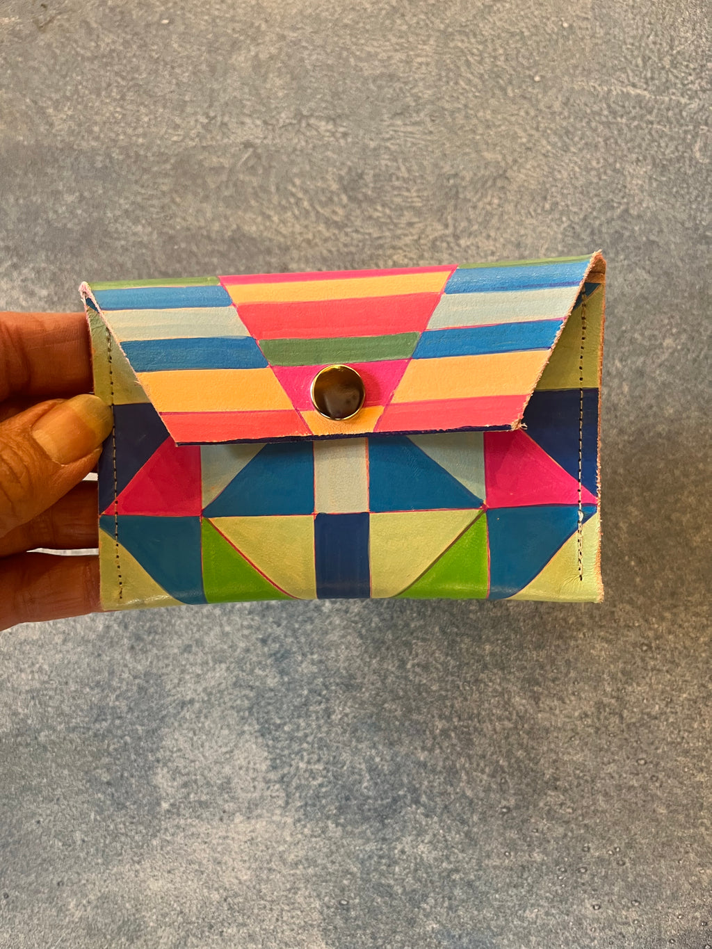 Ink Pochette - Leather small wallet