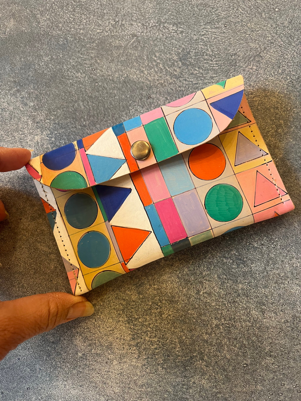 Ink Pochette - Leather small wallet
