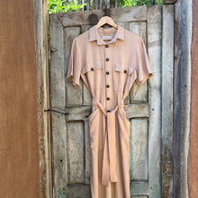 Load image into Gallery viewer, Short sleeve Jumpsuit - Linen

