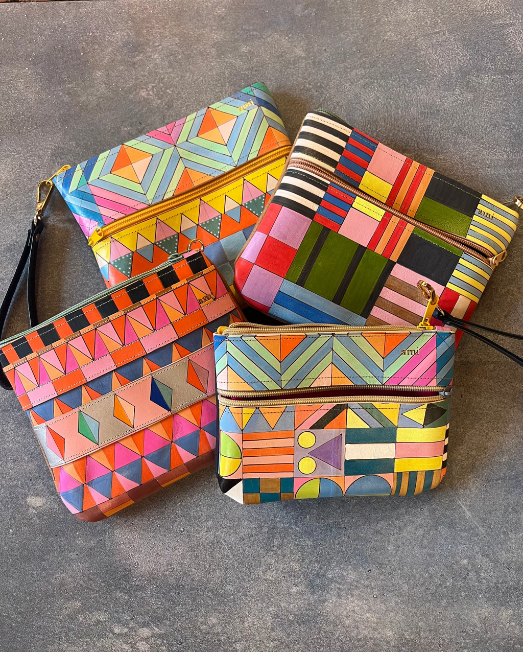Ink Pochette wristlet - 4 styles
