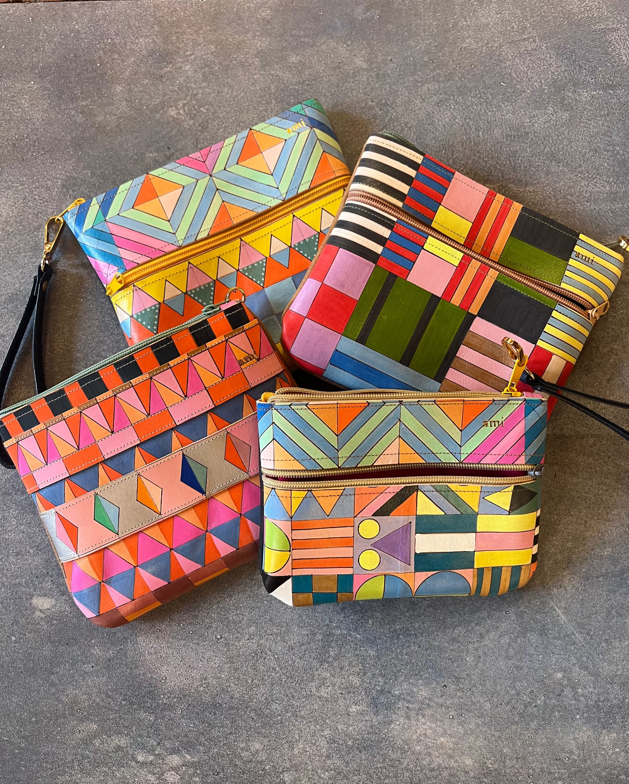 Ink Pochette wristlet - 4 styles