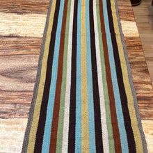 Load image into Gallery viewer, Table Runner - Multicolor earth tones ~ Andean textiles #B
