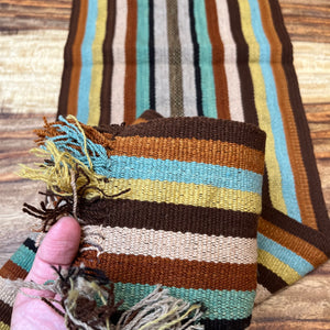 Table Runner - Earth tones ~ Andean textiles #E