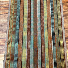Load image into Gallery viewer, Table Runner - Rust and Turquoise ~ Andean textiles #F

