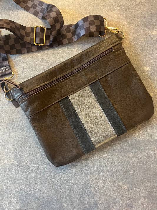 Crossbody Bag - Mulitcolor leather bag