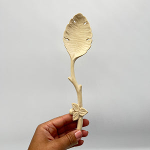 Set of 2 - Salad spoons - Vine + Leaves