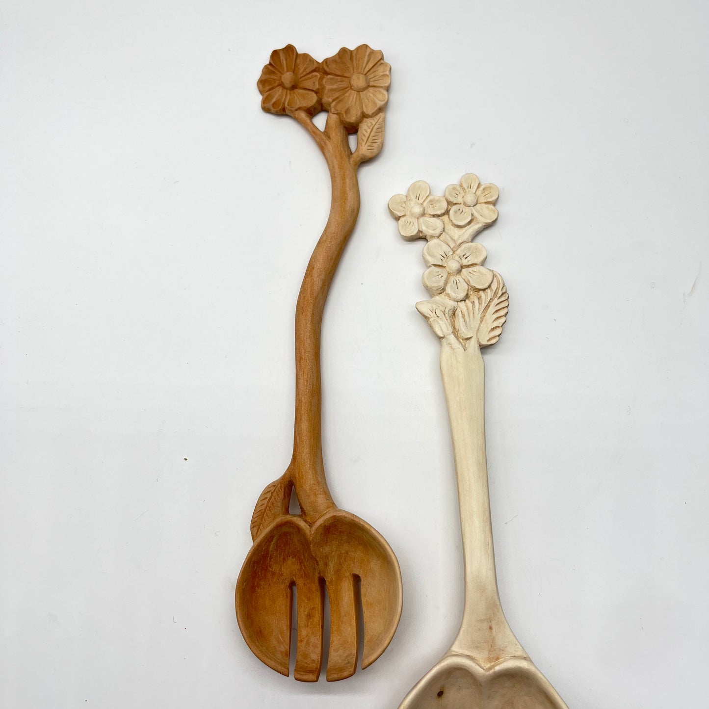 Slotted Ladle - Two Flowers