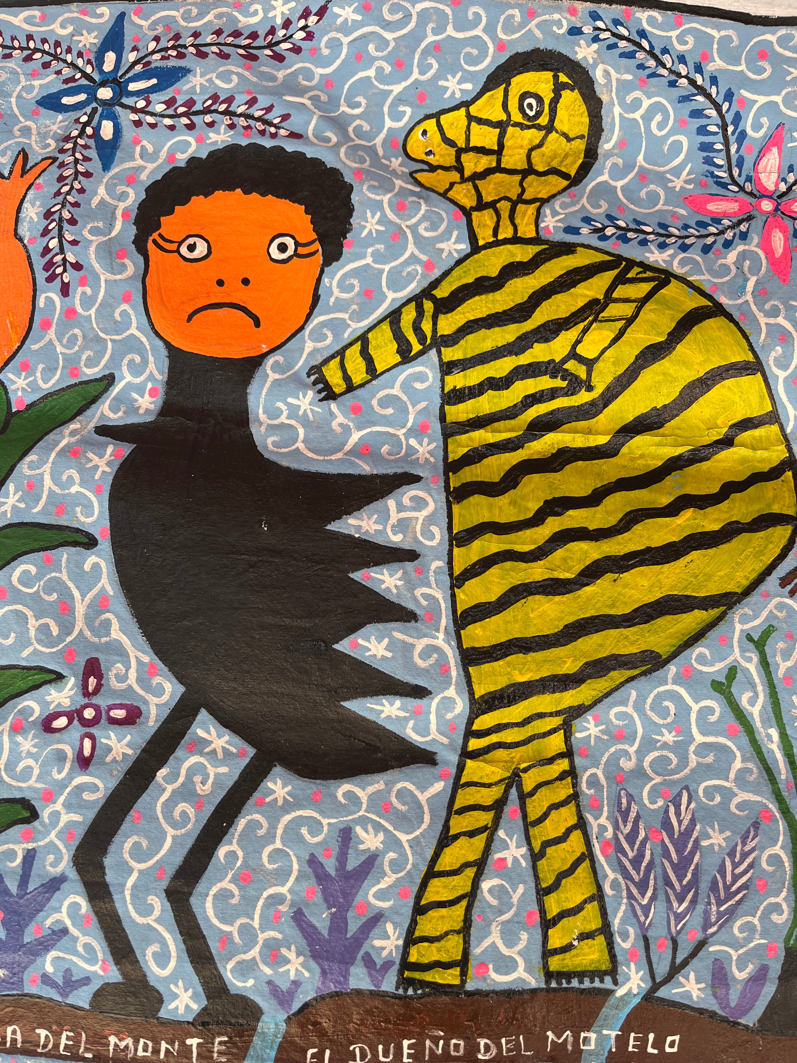 Los Dueños - acrylic on canvas - 41" x 29"