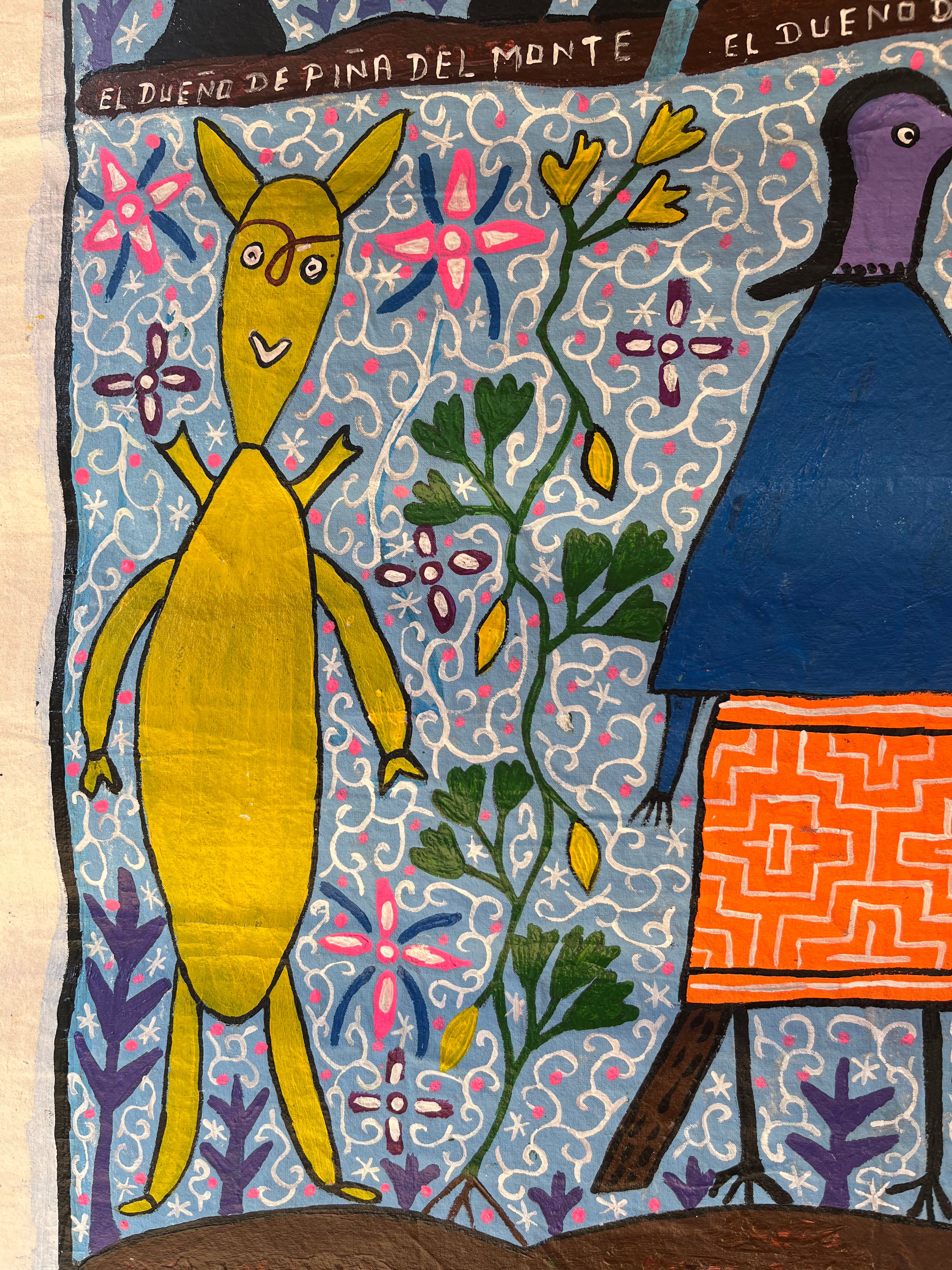 Los Dueños - acrylic on canvas - 41" x 29"