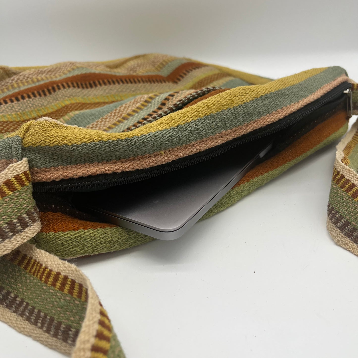 Laptop ~ Ipad Bag ~ Earth Tones ~ Andean textiles