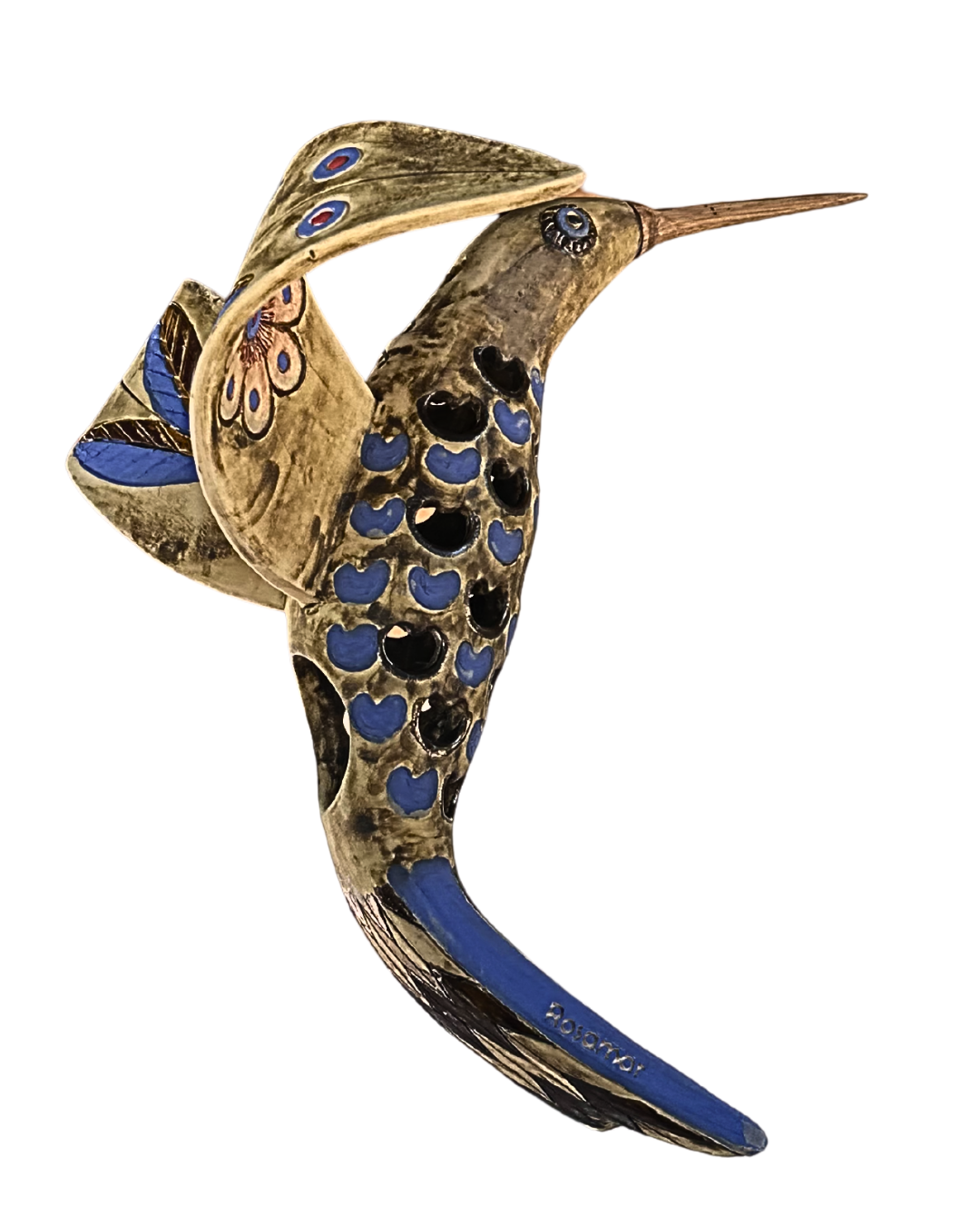 Rosamar Corcuera ~ Hummingbird Lamp