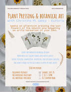 Plant Pressing Workshop with Eufloria Botanic Art