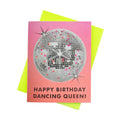 Happy Birthday Dancing Queen! - Risograph Greeting Card