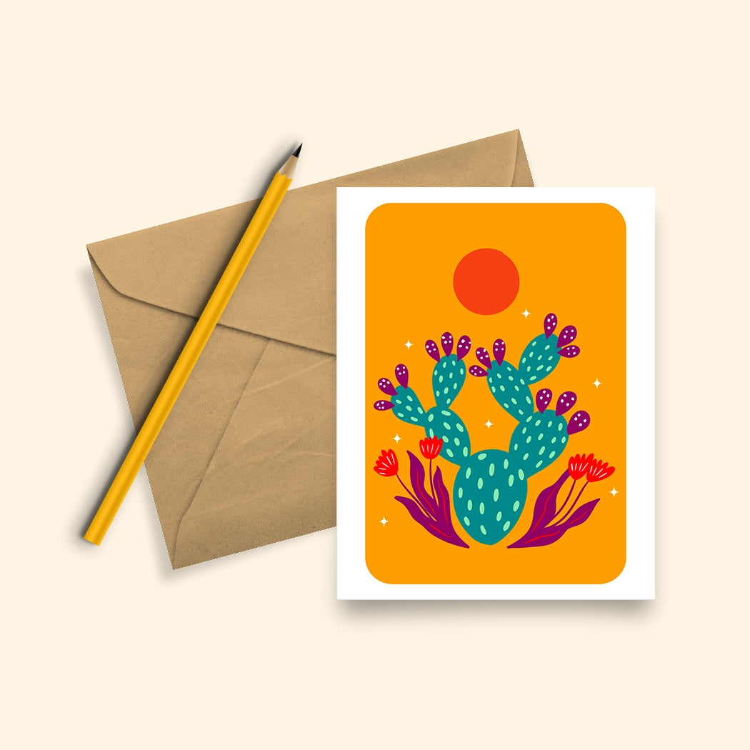 Squidly Designs ~ Prickly Pear - Desert Plant