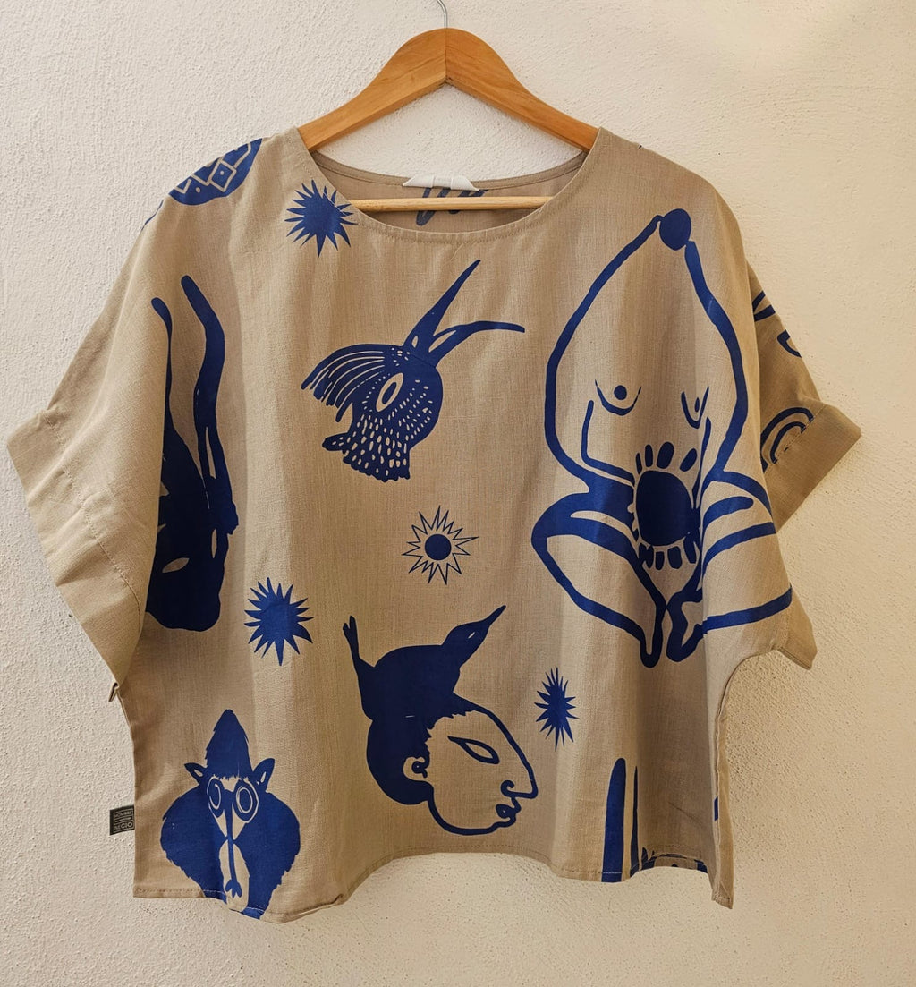 Kimono Shirts - Small - Screen Printed