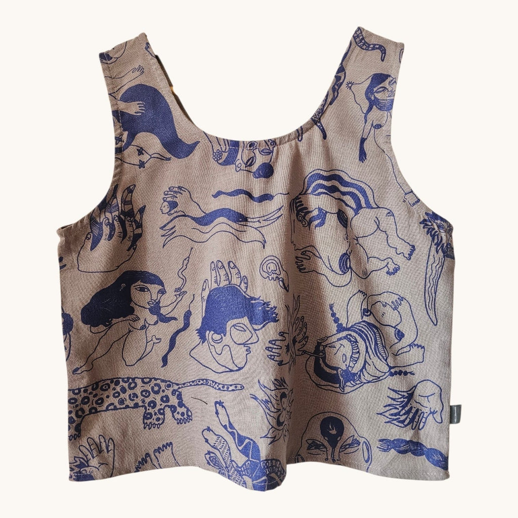 Tank tops ~ Medium - Screen Printed