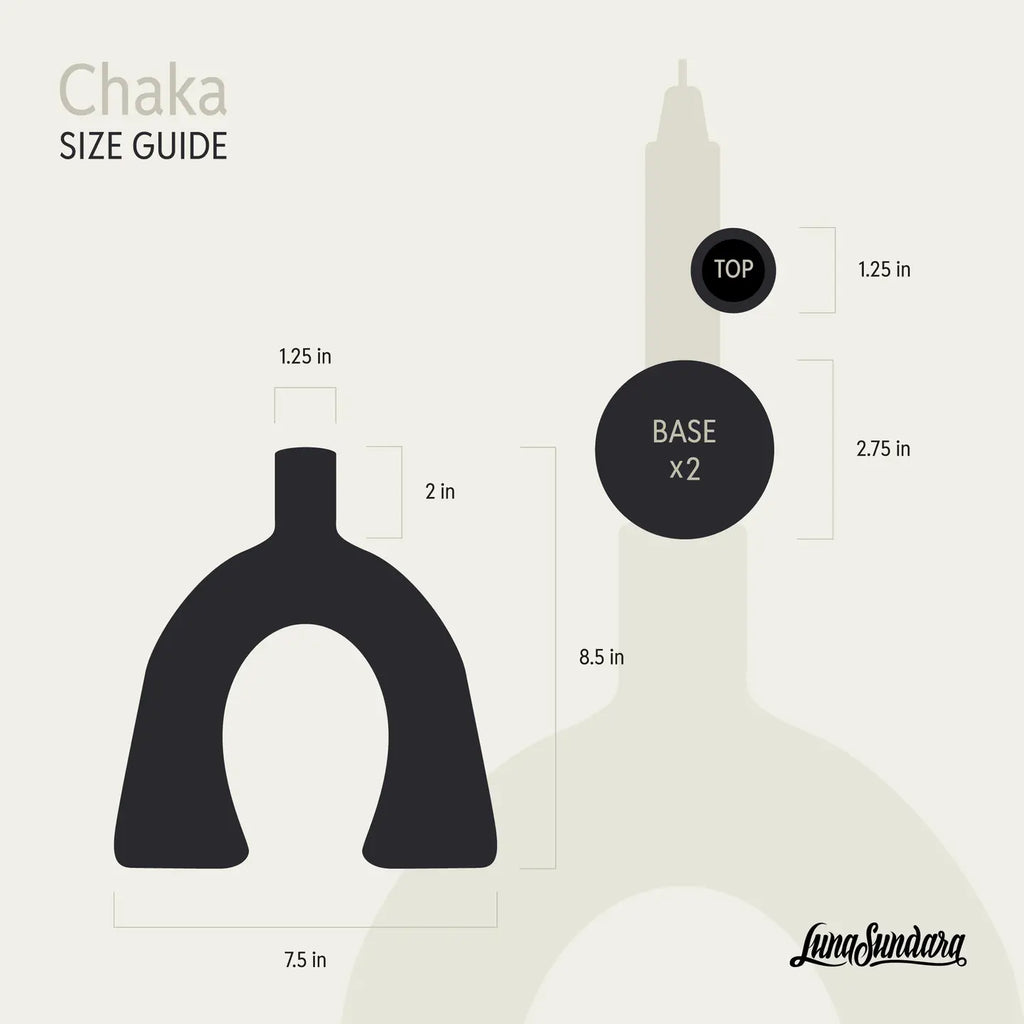 Chaka Ceramic Candle Holder