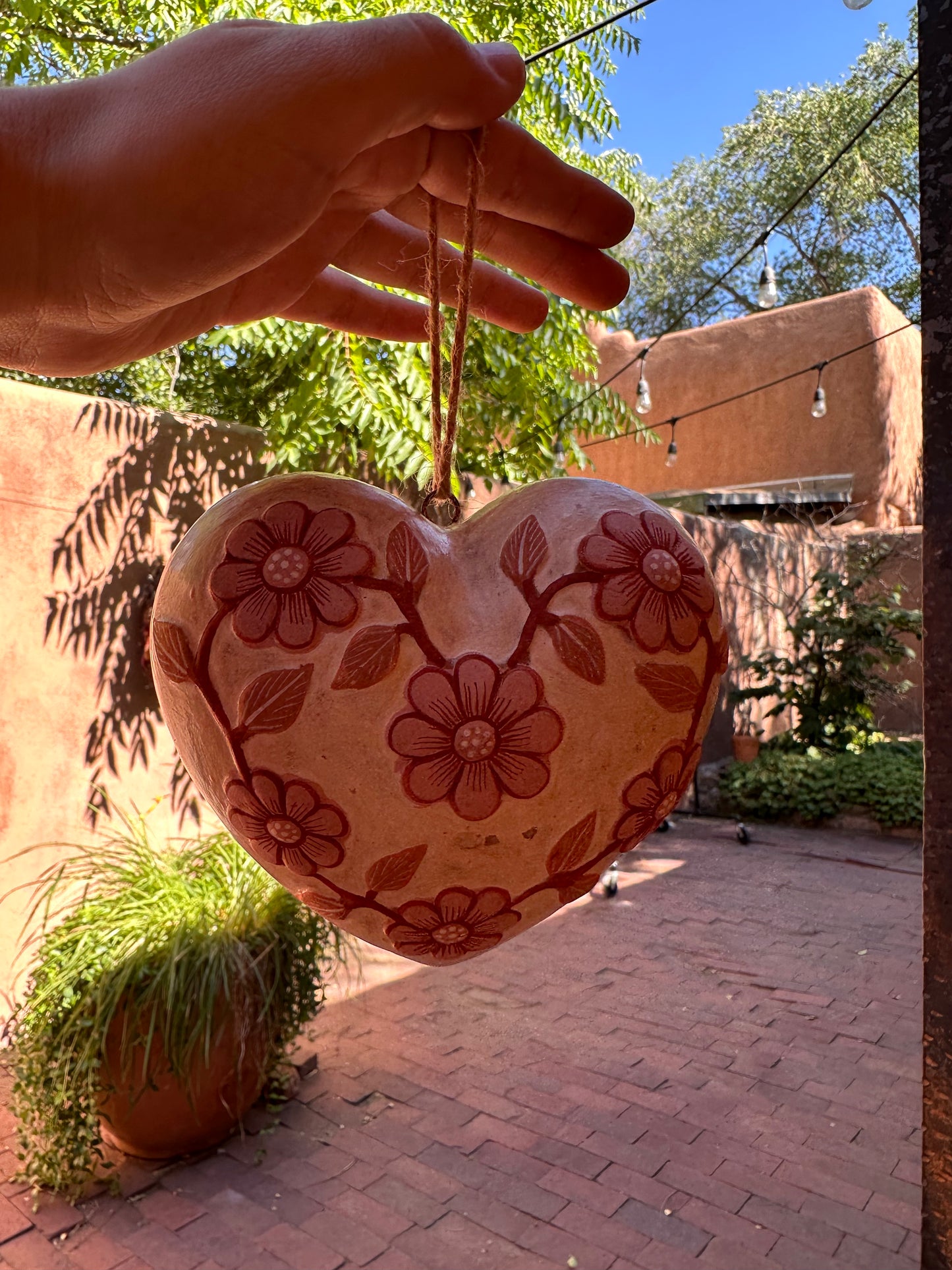 Round heart ~ hanging