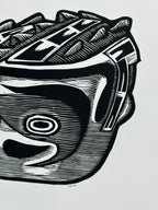 Primos Hermanos ~ linocut