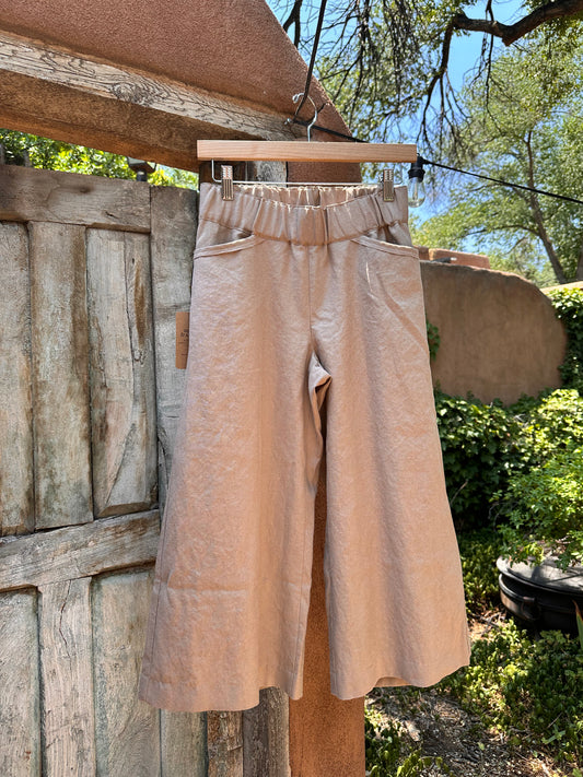 Culotte Pants ~ Hemp & Lyocell ~ Sand