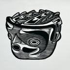 Primos Hermanos ~ linocut