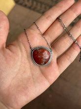 Load image into Gallery viewer, Red Coral Fossil Necklace
