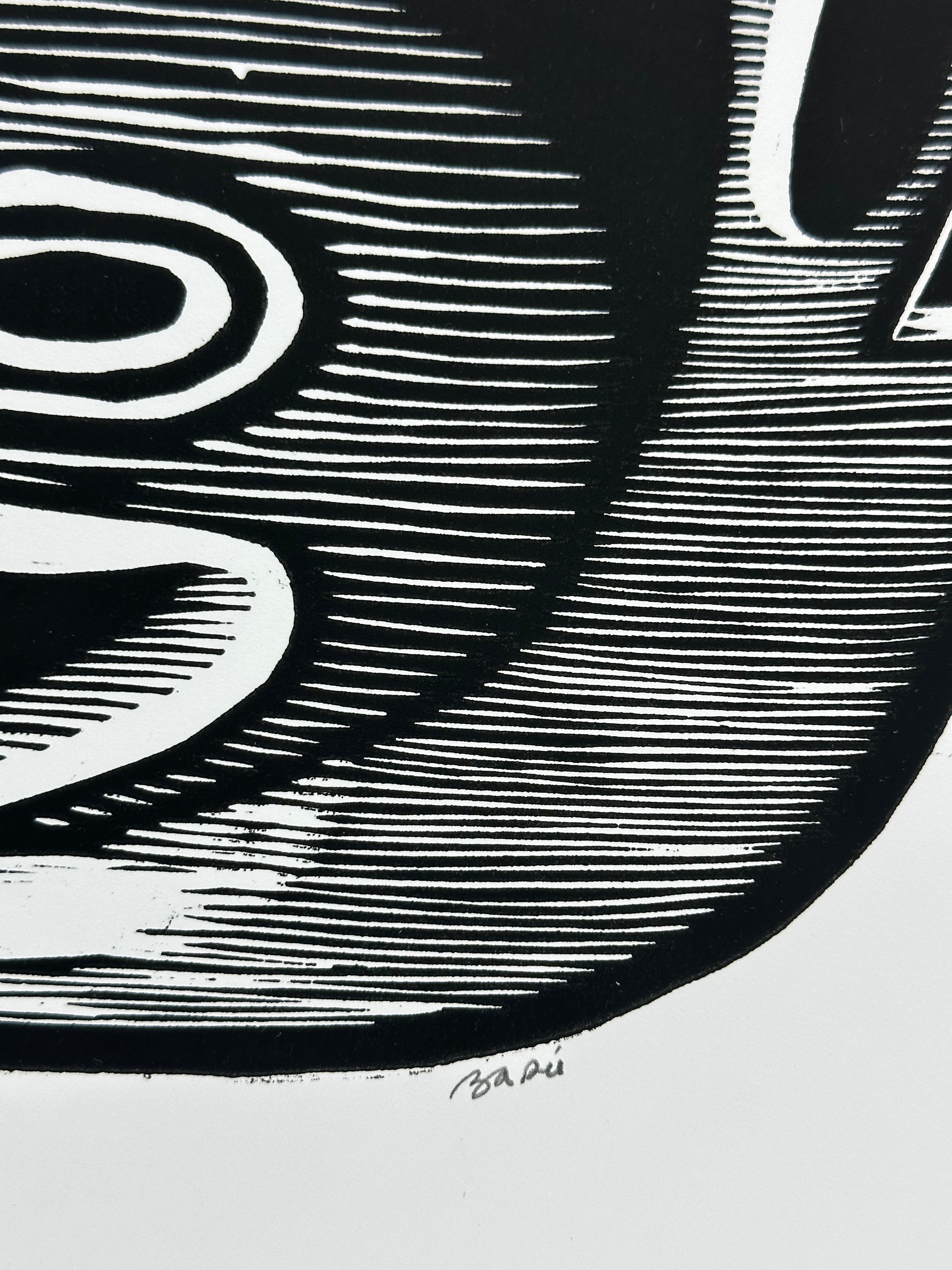 Primos Hermanos ~ linocut