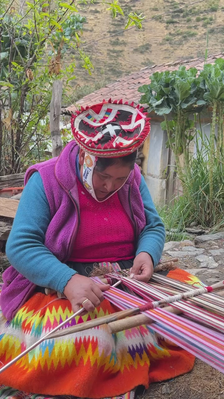 Patacancha ~ handwoven Alpaca wool textile