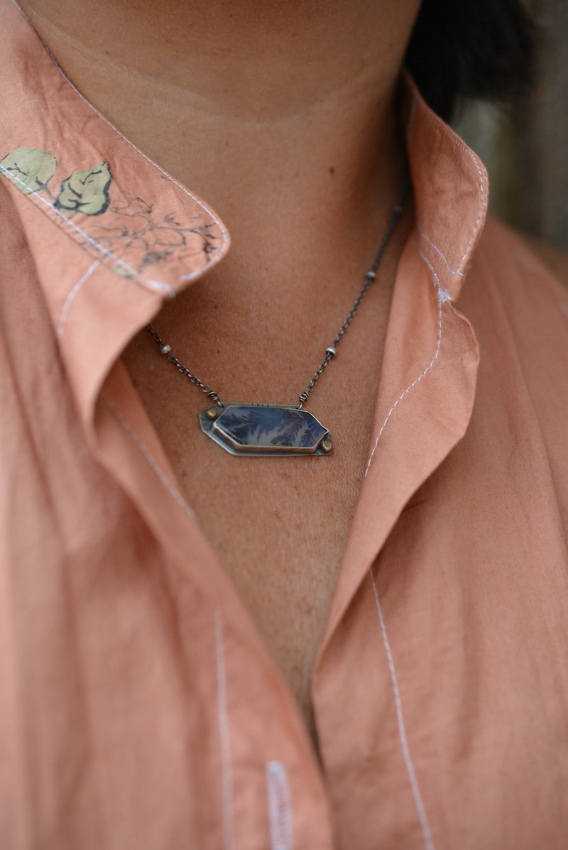 Dendritic Agate - Necklace