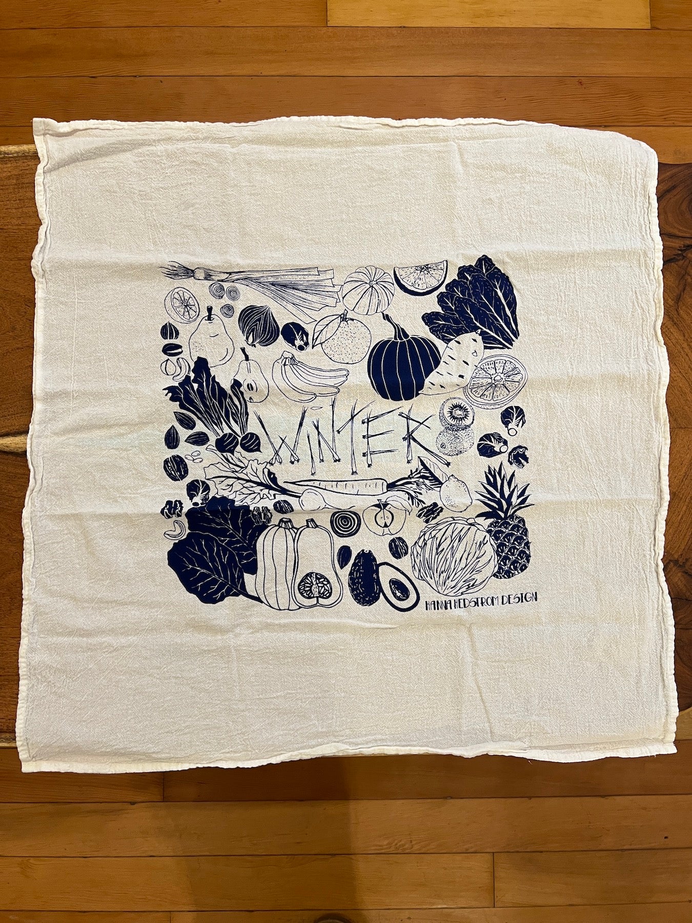 Floursack Dish Towel - 4 Seasons