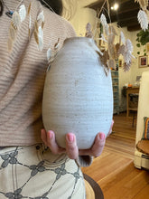 Load image into Gallery viewer, White Matte Vase - Stoneware
