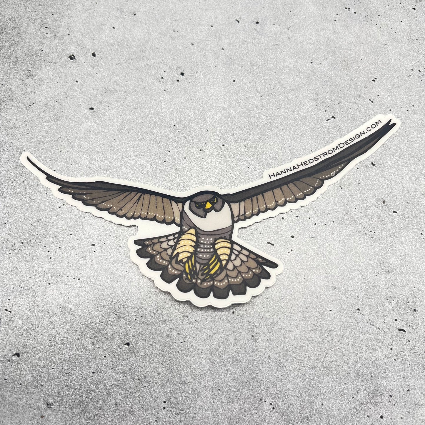 Red-tailed hawk - sticker