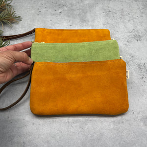 Solid Suede Pouches